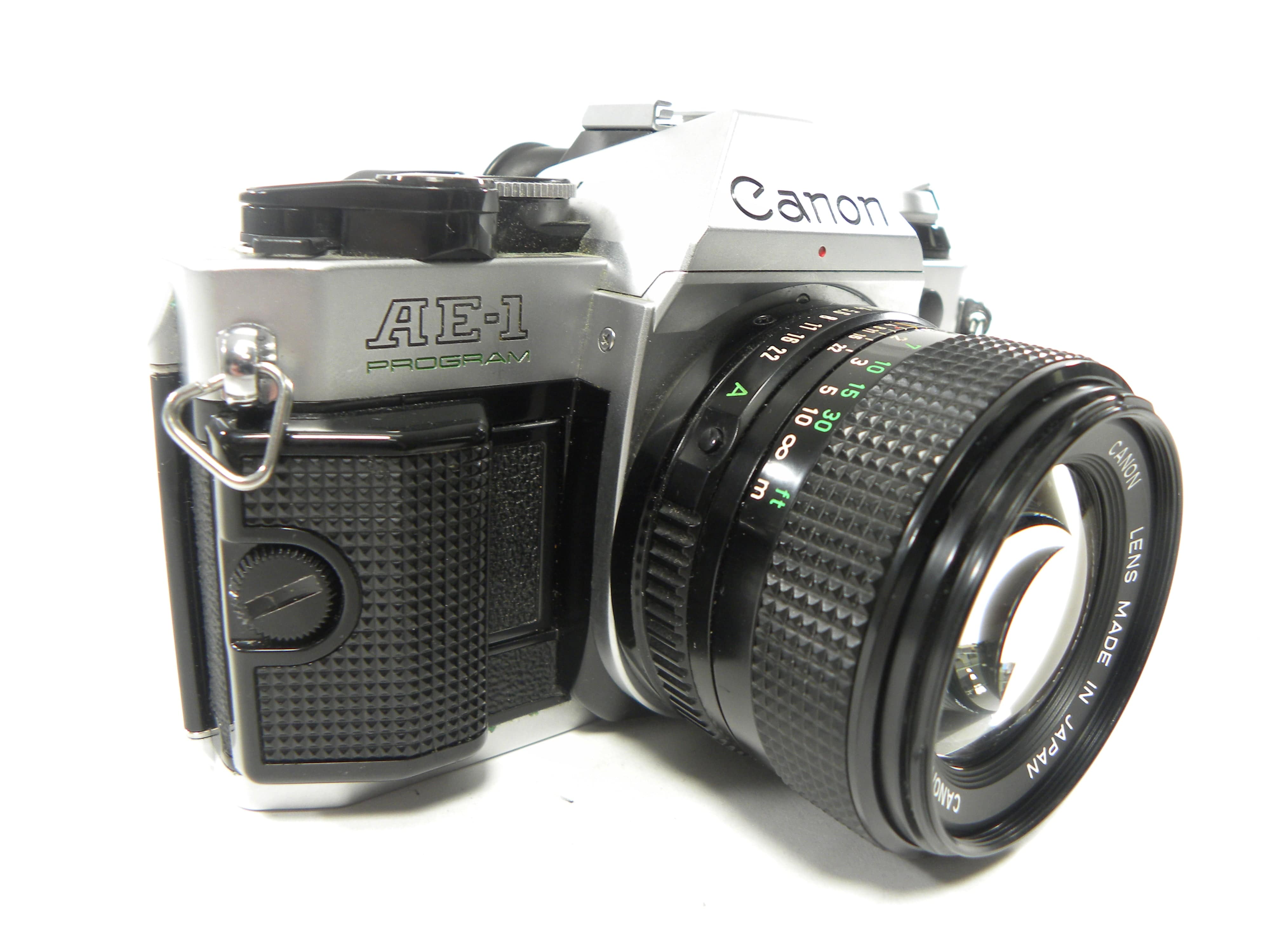 Canon AE-1 Program 35mm SLR w/FD 50mm f1.4 – Camera Exchange