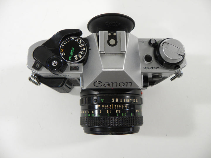 Canon AE-1 Program 35mm SLR w/FD 50mm f1.8 35mm Film Cameras - 35mm SLR Cameras - 35mm SLR Student Cameras Canon 46327311