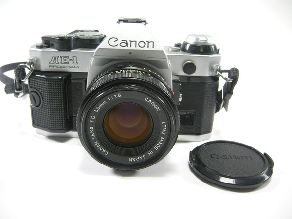 Canon AE-1 Program 35mm SLR with 50mm f1.8 35mm Film Cameras - 35mm SLR Cameras - 35mm SLR Student Cameras Canon 3218258