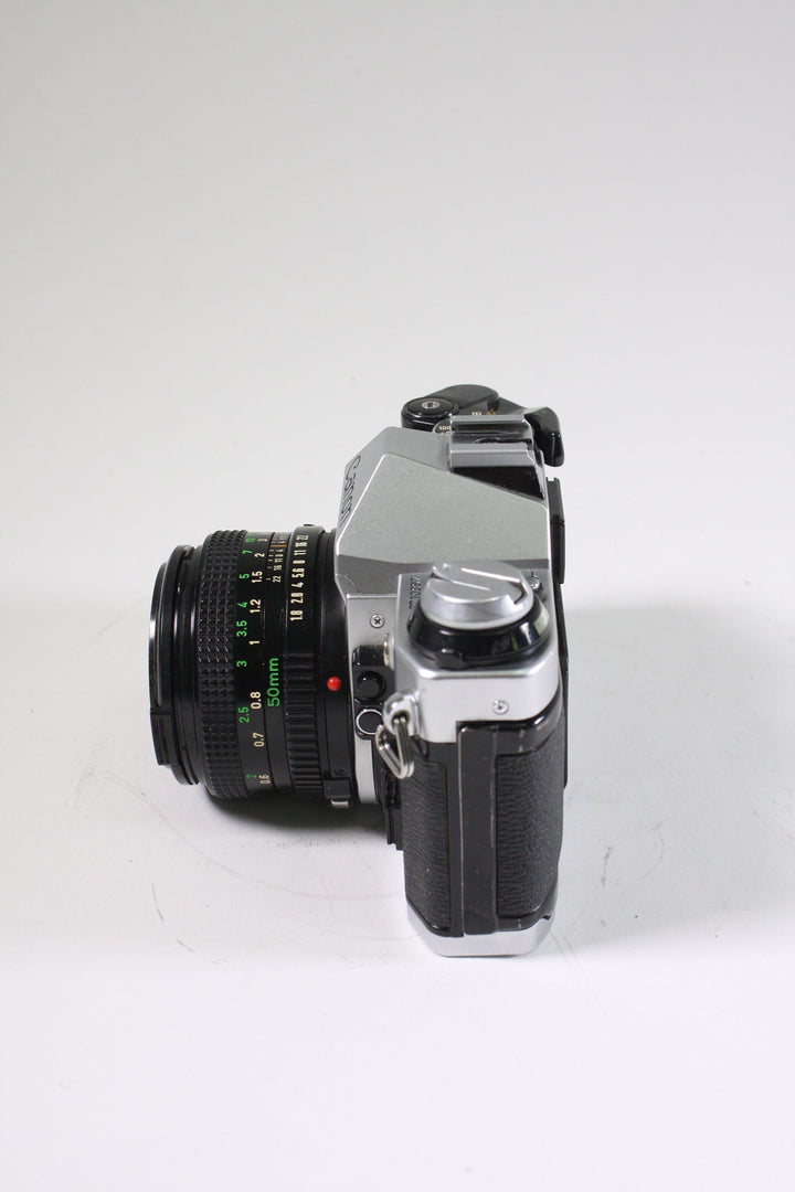 Canon AE-1 Program w/50mm f/1.8 FD 35mm Film Cameras - 35mm SLR Cameras - 35mm SLR Student Cameras Canon 3710397