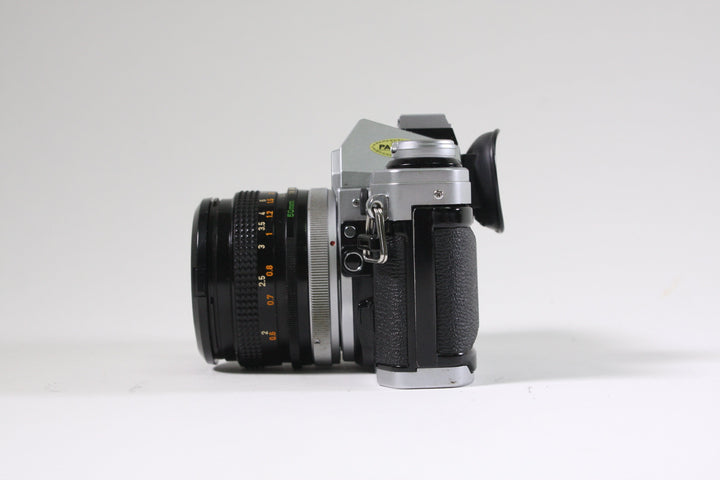 Canon AE-1 w/50mm F1.8 lens 35mm Film Cameras - 35mm SLR Cameras - 35mm SLR Student Cameras Canon 4922852