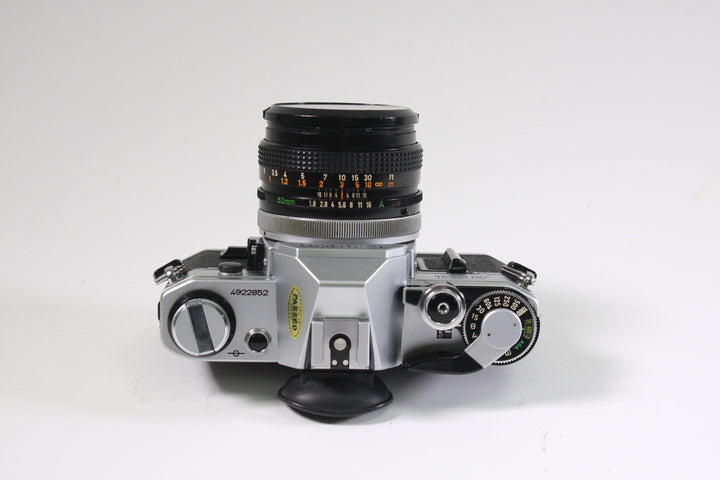 Canon AE-1 w/50mm F1.8 lens 35mm Film Cameras - 35mm SLR Cameras - 35mm SLR Student Cameras Canon 4922852