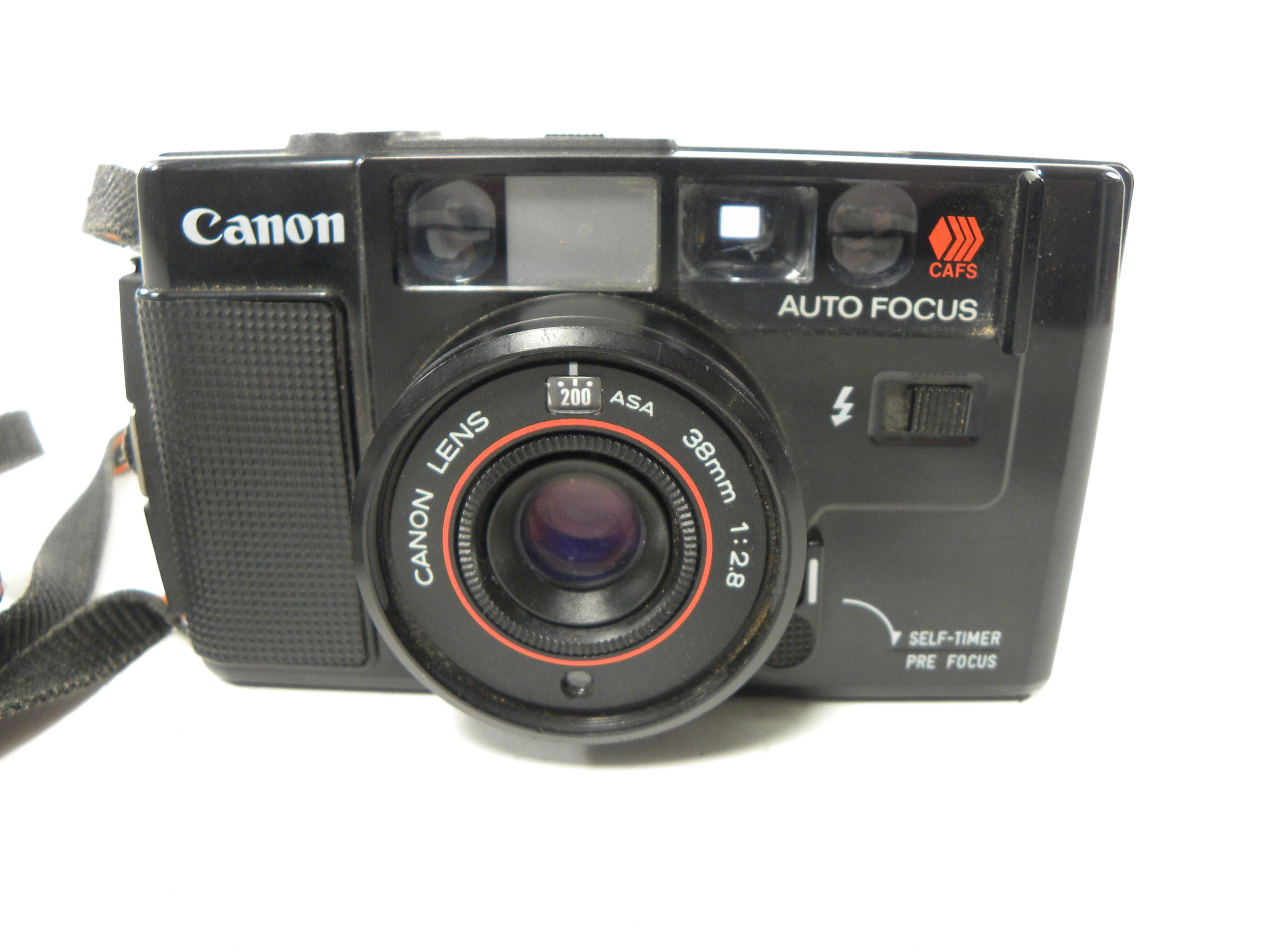 Canon Sprint AF35J Compact 35mm Film Camera Black - Tested Auto focus Canon Sprint AF35J Compact 35mm Film Camera Black - Tested Auto focus