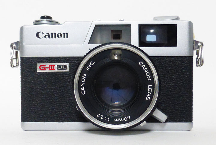 Canon Canonet QL17 G III 35mm Rangefinder Camera 35mm Film Cameras - 35mm Rangefinder or Viewfinder Camera Canon B99508