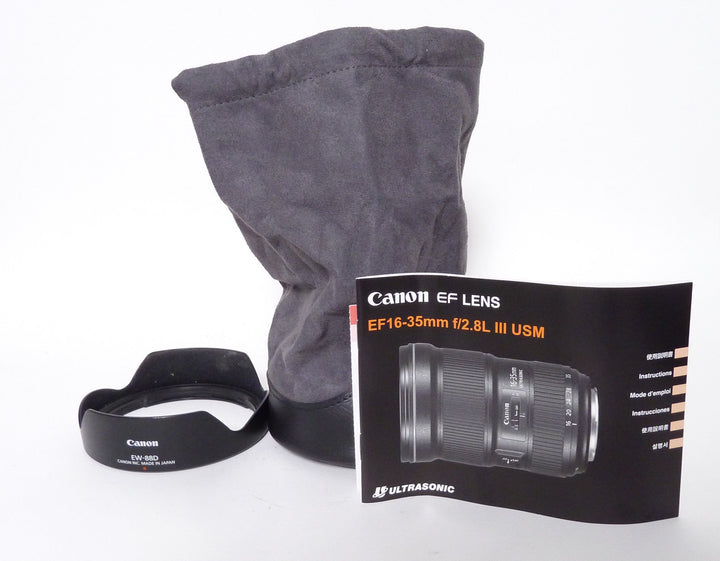 Canon EF 16-35mm F2.8L III USM Lens Lenses Small Format - Canon EOS Mount Lenses - Canon EF Full Frame Lenses Canon 4400001552