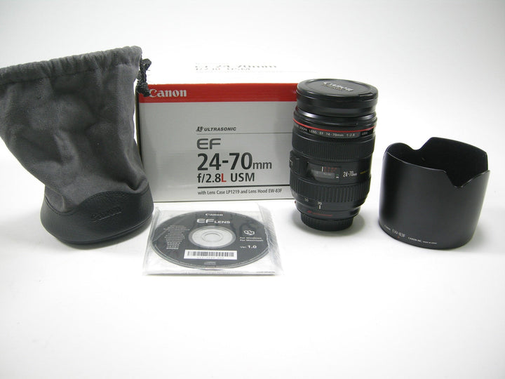 Canon EF 24-70mm f2.8 L USM lens Lenses Small Format - Canon EOS Mount Lenses Canon 3085366