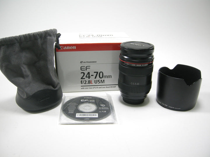 Canon EF 24-70mm f2.8 L USM lens Lenses Small Format - Canon EOS Mount Lenses Canon 3085366