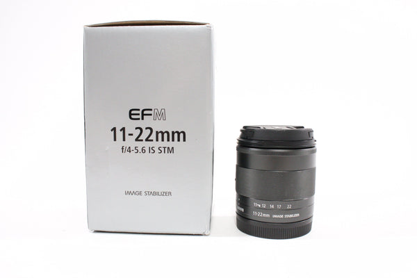 Canon EF-M 11-22mm f/4-5.6 IS STM M Mount Lens in Box Lenses Small Format - Canon EOS Mount Lenses - EOS-M Mount Lenses Canon 321205000326