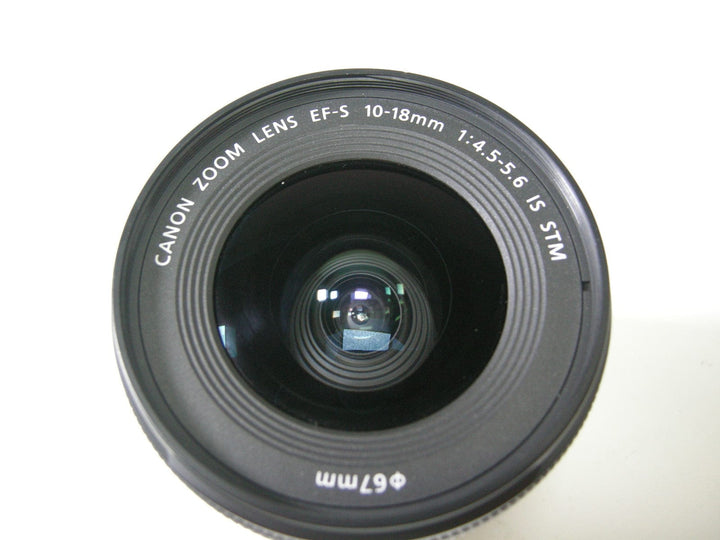 Canon EF-S 10-18mm f4.5-5.6 IS STM Wide Angle lens – Camera Exchange