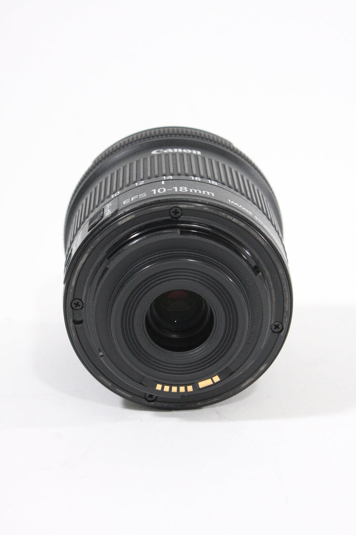 Canon EF-S 10-18mm F4-5.6 IS STM Lenses Small Format - Canon EOS Mount Lenses - Canon EF-S Crop Sensor Lenses Canon 51302013843