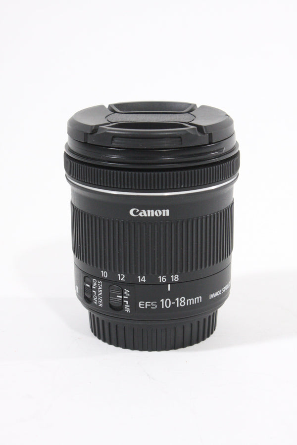 Canon EF-S 10-18mm F4-5.6 IS STM Lenses Small Format - Canon EOS Mount Lenses - Canon EF-S Crop Sensor Lenses Canon 51302013843