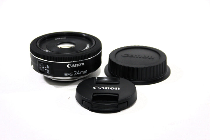 Canon EF-S 24mm F/2.8 STM  Lens Lenses Small Format - Canon EOS Mount Lenses - Canon EF-S Crop Sensor Lenses Canon 7611107809