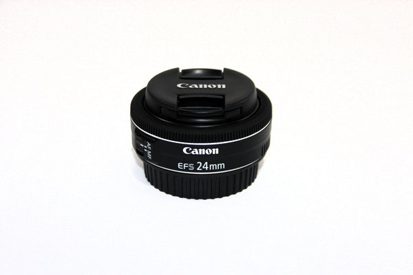 Canon EF-S 24mm F/2.8 STM  Lens Lenses Small Format - Canon EOS Mount Lenses - Canon EF-S Crop Sensor Lenses Canon 7611107809