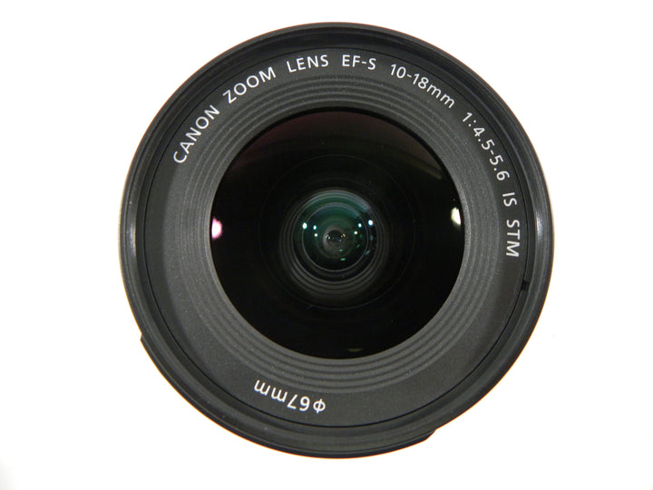 Canon EF-S Zoom 10-18mm f4.5-5.6 IS STM Lenses Small Format - Canon EOS Mount Lenses - Canon EF-S Crop Sensor Lenses Canon 754200585