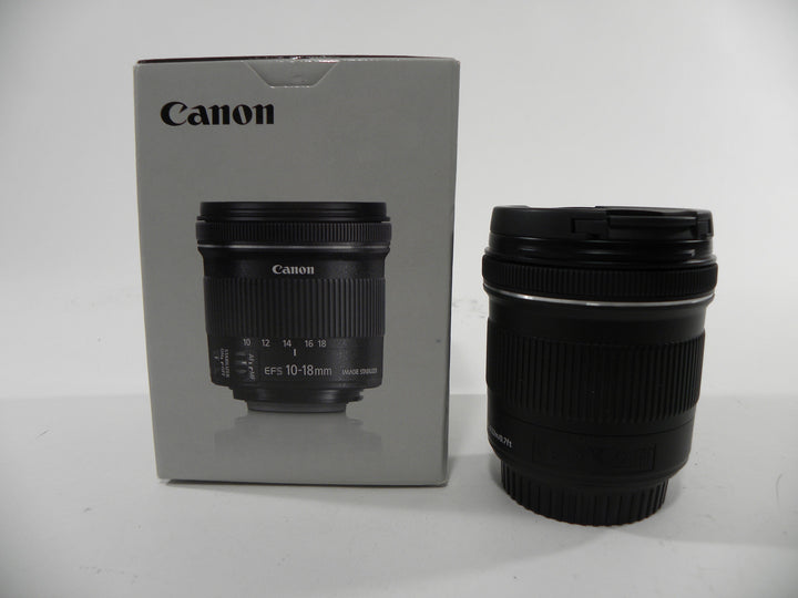 Canon EF-S Zoom 10-18mm f4.5-5.6 IS STM Lenses Small Format - Canon EOS Mount Lenses - Canon EF-S Crop Sensor Lenses Canon 754200585