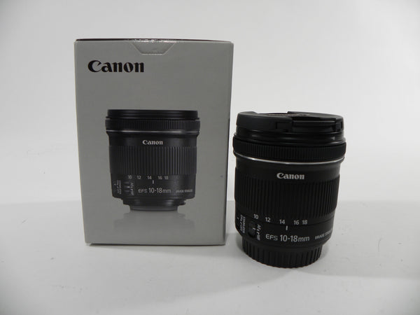 Canon EF-S Zoom 10-18mm f4.5-5.6 IS STM Lenses Small Format - Canon EOS Mount Lenses - Canon EF-S Crop Sensor Lenses Canon 754200585