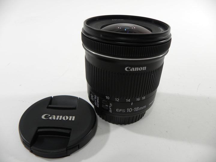 Canon EF-S Zoom 10-18mm f4.5-5.6 IS STM Lenses Small Format - Canon EOS Mount Lenses - Canon EF-S Crop Sensor Lenses Canon 754200585