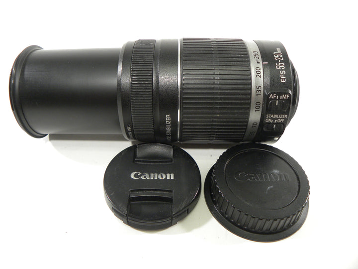 Canon EF-S Zoom 55-250mm f4-5.6 IS Lenses Small Format - Canon EOS Mount Lenses - Canon EF-S Crop Sensor Lenses Canon 7712507274