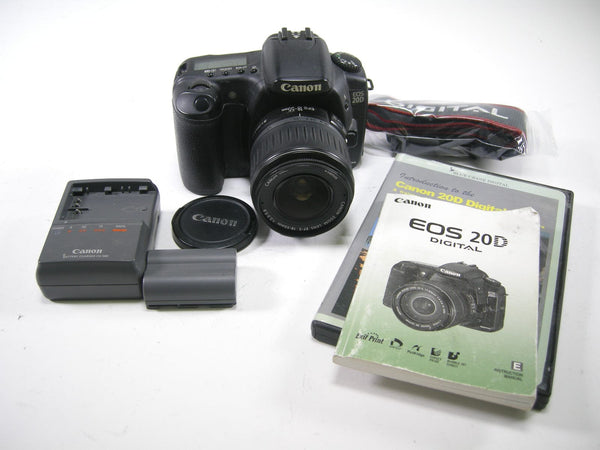 Canon EOS 20D 8.1mp Digital SLR w/EF-S 18-55 f3.5-5.6 Digital Cameras - Digital SLR Cameras Canon 1020503609