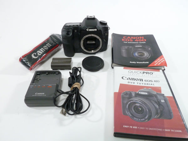 Canon EOS 40D 10.1mp Digital SLR Body only Shutter Ct. 10,166 Digital Cameras - Digital SLR Cameras Canon 1020509802