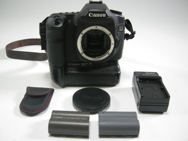 Canon EOS 40D 10.1mp Digital SLR w/BG-E2 Grip Digital Cameras - Digital SLR Cameras Canon 1220720196