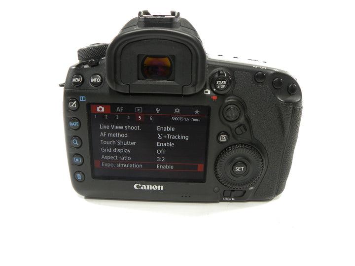 Canon EOS 5D Mark IV 30.4mp Digital SLR Body Only Shutter Ct. 15,857 Digital Cameras - Digital SLR Cameras Canon 222057000879