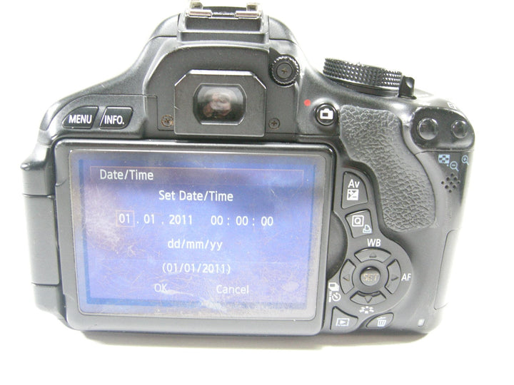 Canon EOS 600D 18.0mp Digital SLR Body Only Shutter #65,657 Digital Cameras - Digital SLR Cameras Canon DS126311A