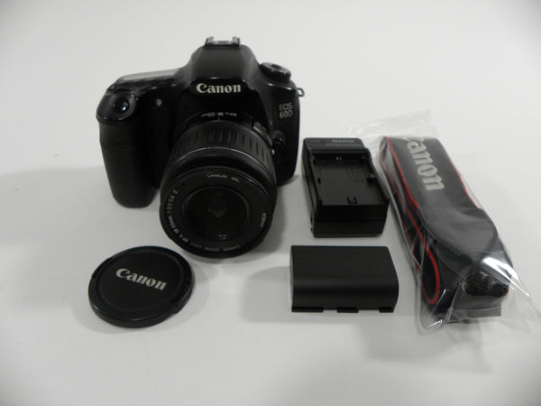 Canon EOS 60D 18.0mp Digital SLR w/18-55 Shutter Ct. 58,186 Digital Cameras - Digital SLR Cameras Canon 2871474965