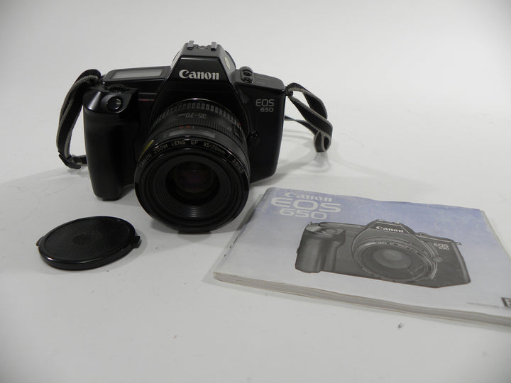 Canon EOS 650 35mm SLR w/EF Zoom 35-70mm f3.5-4.5 35mm Film Cameras - 35mm SLR Cameras Canon 1159244