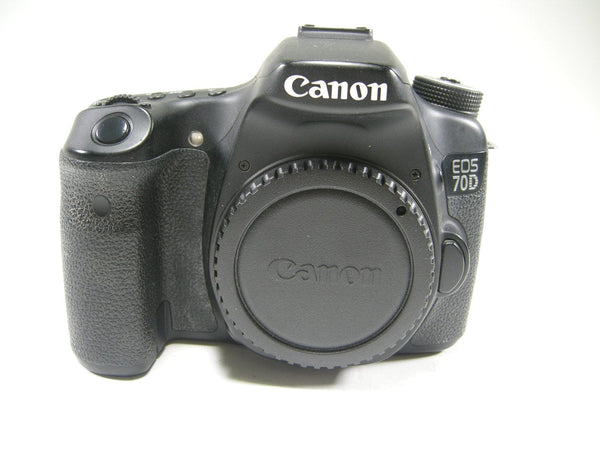 Canon EOS 70D 20.2mp Digital SLR Body Only (parts only) Digital Cameras - Digital SLR Cameras Canon 022021013240