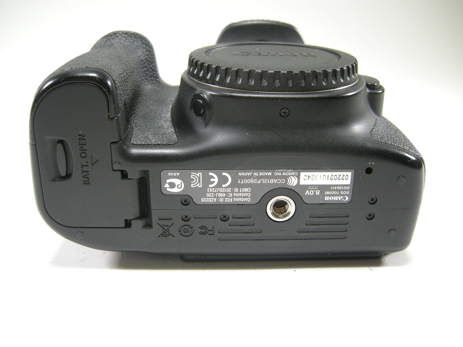 Canon EOS 70D 20.2mp Digital SLR Body Only (parts only Canon EOS 70D 20.2mp Digital SLR Body Only (parts only
