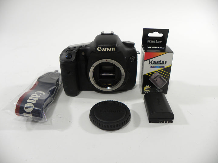 Canon EOS 7D 18.0mp Digital SLR Body Only Shutter Ct. 604,119 Digital Cameras - Digital SLR Cameras Canon 3071207694