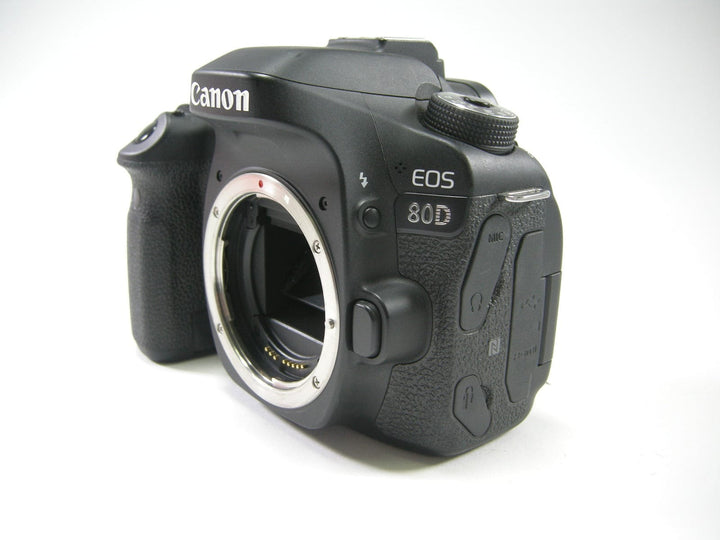 Canon EOS 80D 24.2mp Digital SLR Body Only Shutter Ct. 6,201 Digital Cameras - Digital SLR Cameras Canon 062021012160
