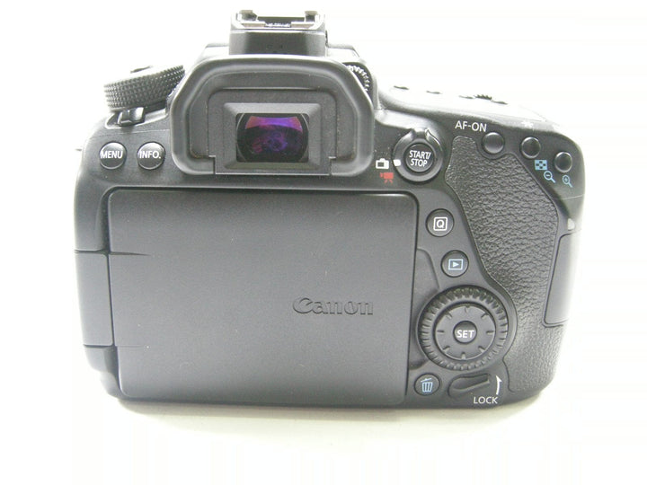 Canon EOS 80D 24.2mp Digital SLR Body Only Shutter Ct. 6,201 Digital Cameras - Digital SLR Cameras Canon 062021012160