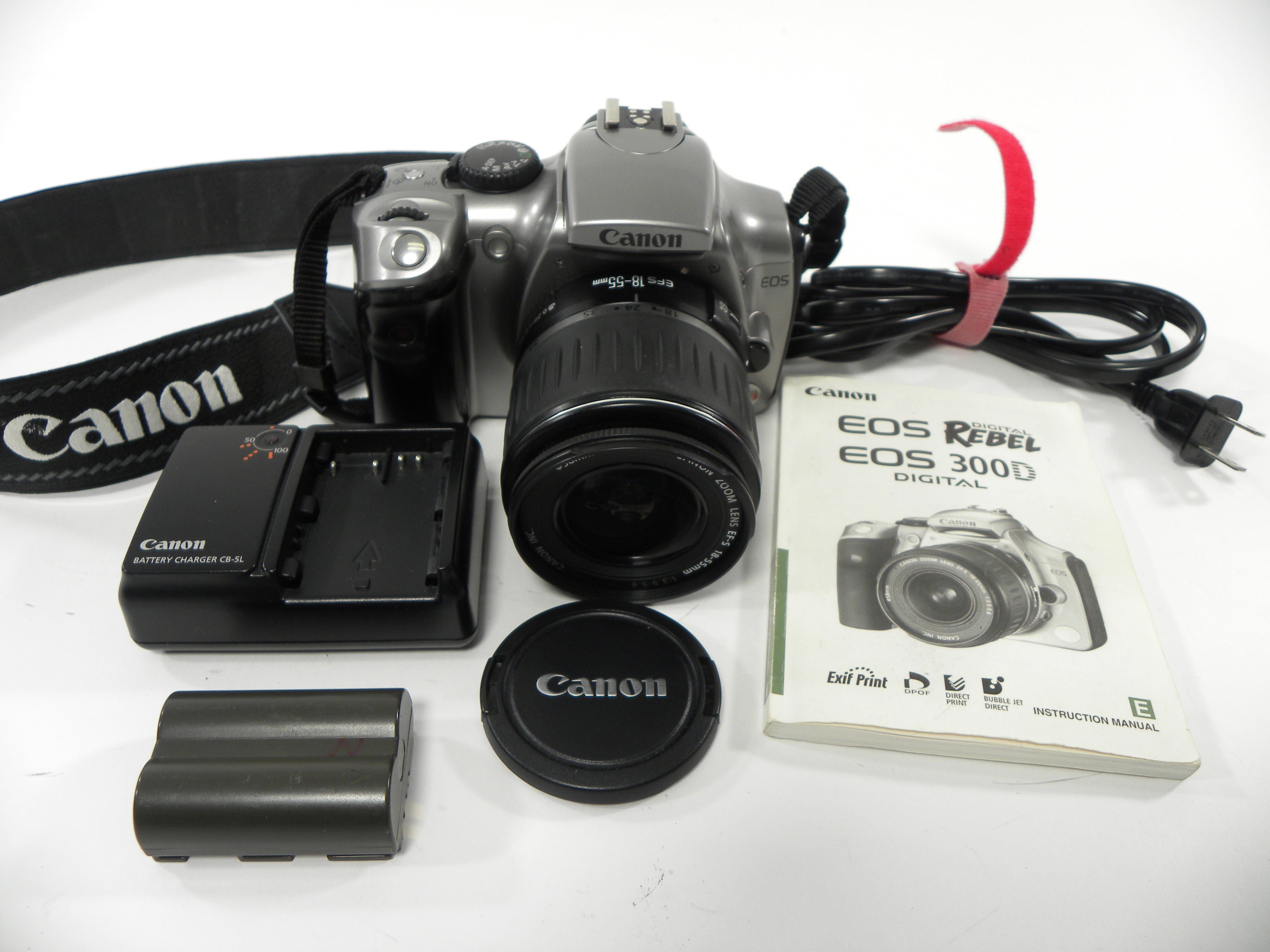 Canon EOS Digital Rebel w/ EF-S Zoom 18-55mm f3.5-5.6 – Camera Exchange