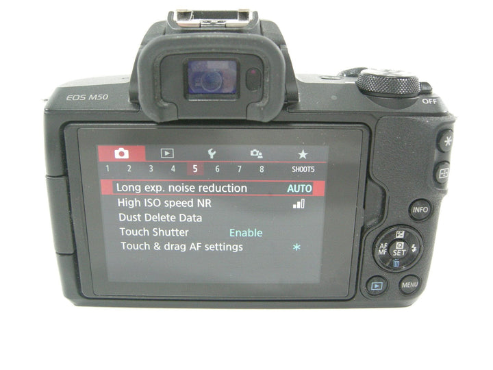 Canon EOS M50 Mirrorless Camera Body Only Shutter <
