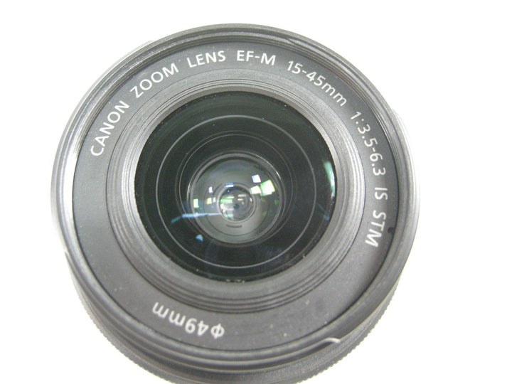 Canon EOS M50 24.1mp Mirrorless Digital Camera Kit/ EF-M 15-45 Shutter Ct. >2000 Digital Cameras - Digital Mirrorless Cameras Canon 882049001764
