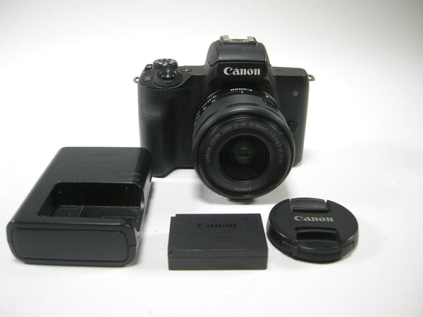 Canon EOS M50 24.1mp Mirrorless Digital Camera w/15-45 IS STM Digital Cameras - Digital Mirrorless Cameras Canon 642042006216