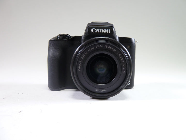 Canon EOS M50 Mark II w/ 15-45mm f/3.5-6.3 Digital Cameras - Digital Mirrorless Cameras Canon 302054002263