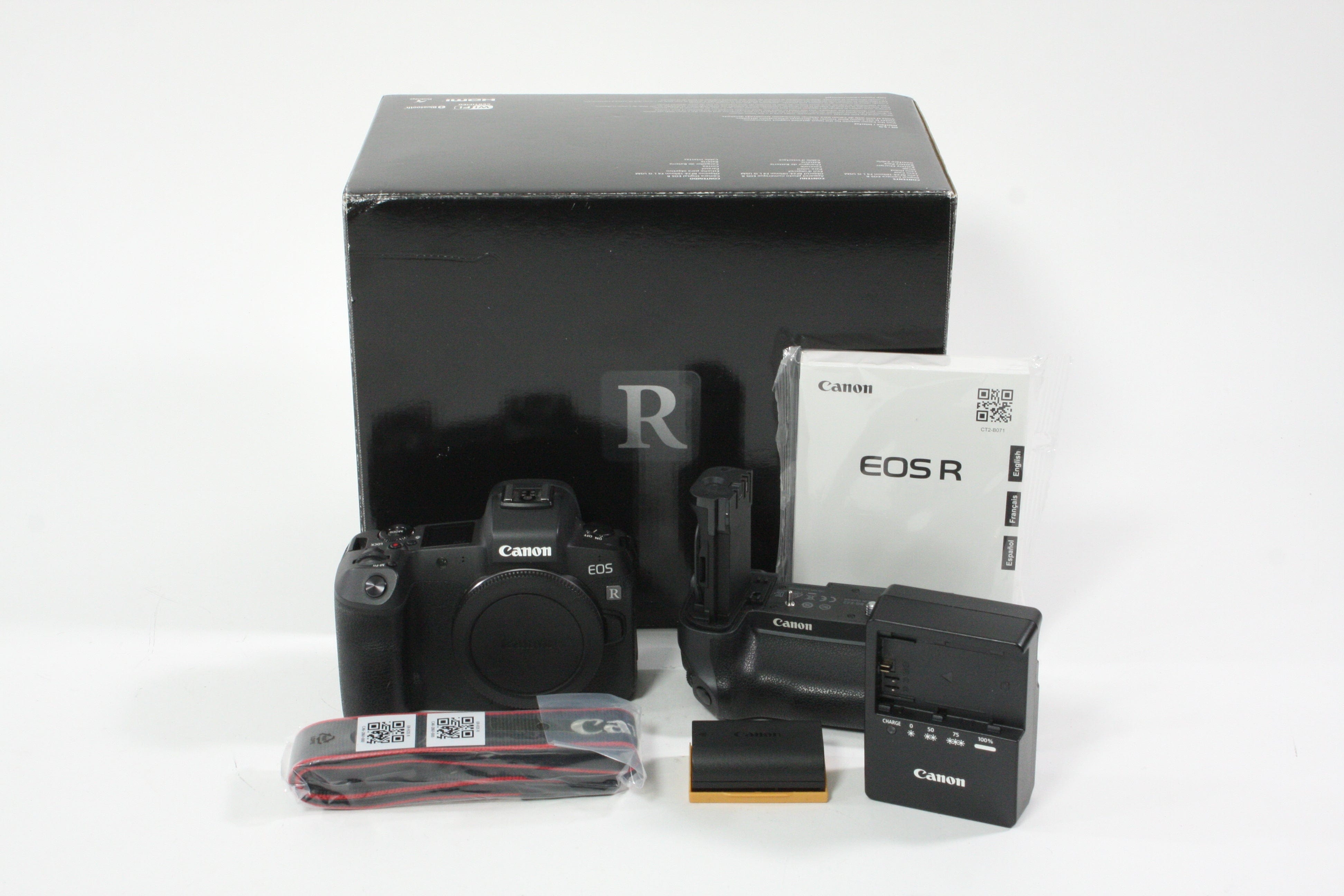 Canon EOS R w/Battery Grip BG-E22 - Shutter Count 62000 or less ...