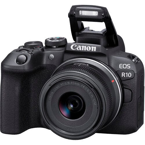 Canon EOS R10 Mirrorless Camera with 18-45mm IS STM Lens Digital Cameras - Digital Mirrorless Cameras Canon CAN5331C009