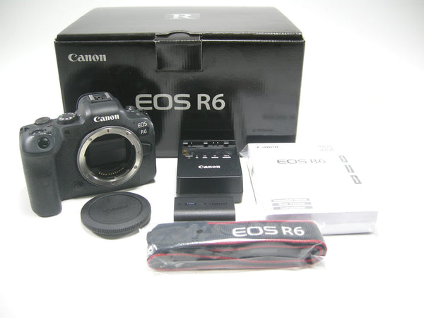 Canon EOS R6 20.1mp Mirrorless Digital SLR body only S/C >95000 Digital Cameras - Digital Mirrorless Cameras Canon 072021004970