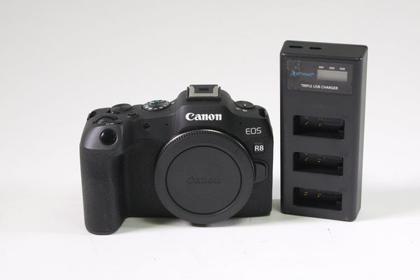Canon EOS R8 Body Only - Shutter Count< 4000 Digital Cameras - Digital Mirrorless Cameras Canon 122022001104
