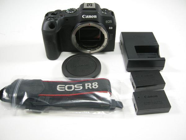 Canon EOS R8 Mirrorless Digital Camera Body Only Shutter Ct. <32000 Digital Cameras - Digital Mirrorless Cameras Canon 042022001295