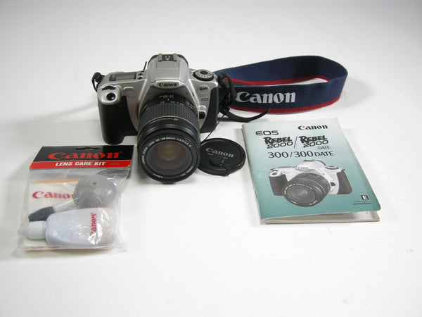 Canon EOS Rebel 2000 35mm SLR w/EF 28-80mm f3.5-5.6 Zoom V USM 35mm Film Cameras - 35mm SLR Cameras - 35mm SLR Student Cameras Canon 3440108