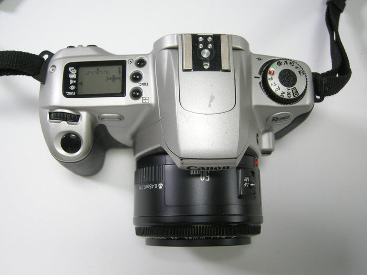 Canon EOS Rebel 2000 35mm SLR w/EF 50mm f1.8 35mm Film Cameras - 35mm SLR Cameras Canon 3881385