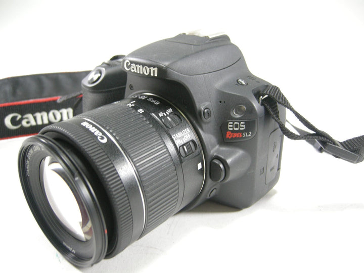 Canon EOS Rebel SL2 24.2mp Digital SLR w/18-55 f4-5.6 IS STM Shutter Ct. 10,637 Digital Cameras - Digital SLR Cameras Canon 192072030543