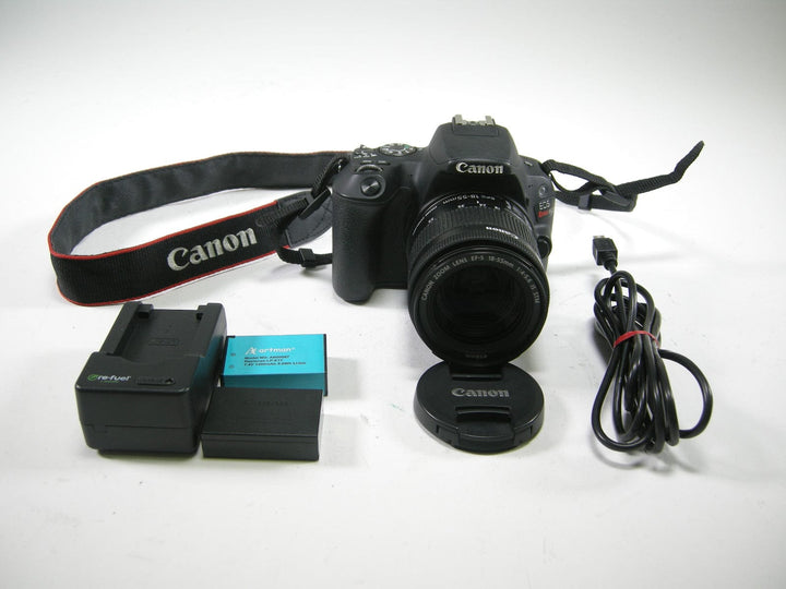 Canon EOS Rebel SL2 24.2mp Digital SLR w/18-55 f4-5.6 IS STM Shutter Ct. 10,637 Digital Cameras - Digital SLR Cameras Canon 192072030543