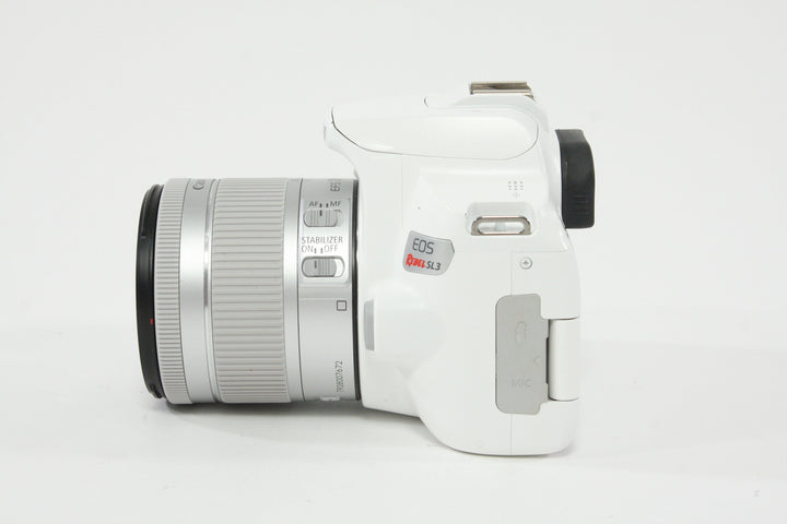 18 55mm White Canon Sl3 Canon EOS Rebel SL3 W/18-55mm IS STM