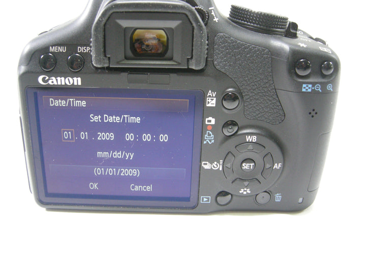 Canon EOS Rebel T1i 15.1mp Digital SLR w/18-55mm Shutter Ct. #108 Digital Cameras - Digital SLR Cameras Canon 1940761178